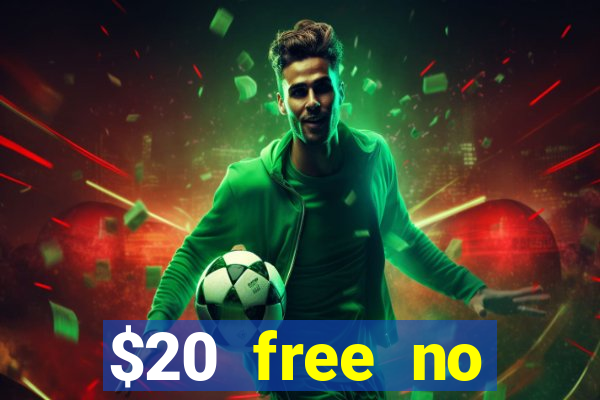 $20 free no deposit casino