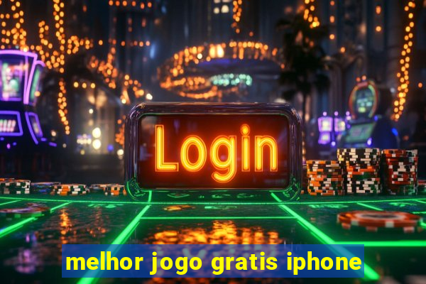 melhor jogo gratis iphone