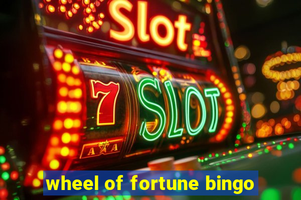 wheel of fortune bingo