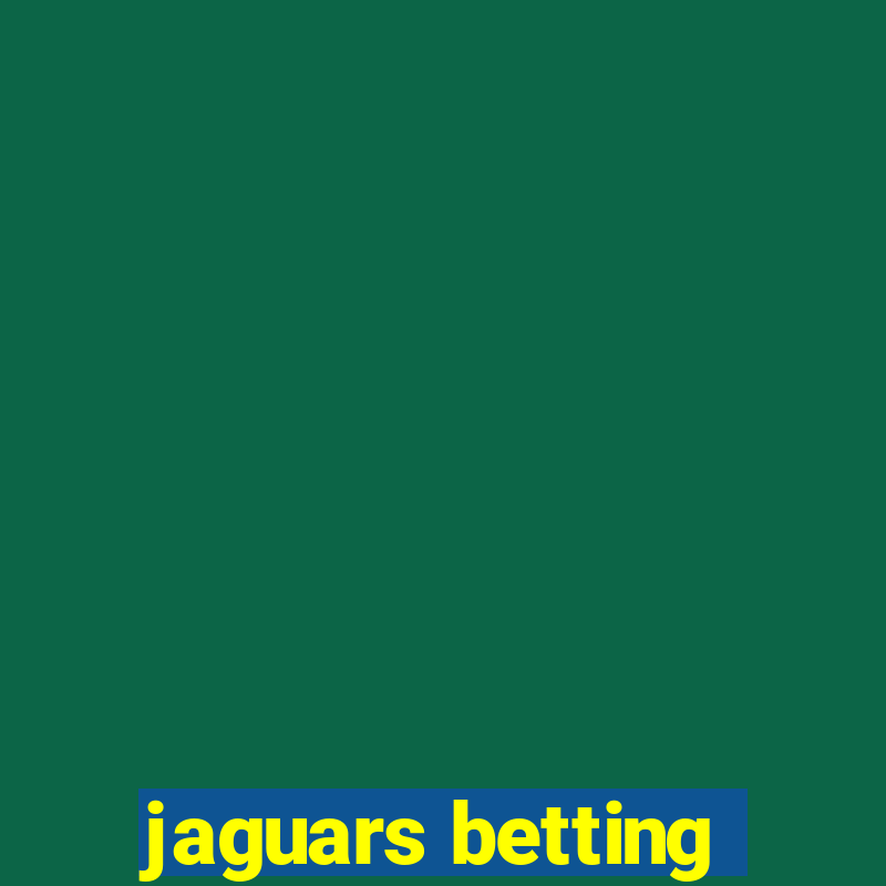 jaguars betting