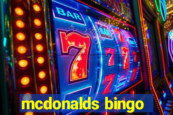 mcdonalds bingo