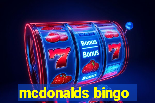 mcdonalds bingo