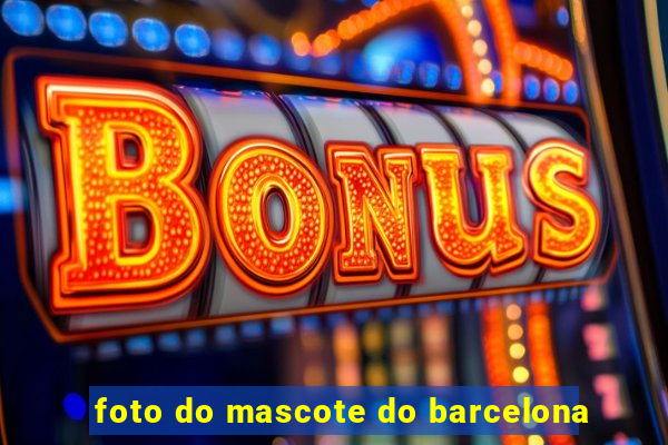 foto do mascote do barcelona