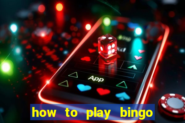 how to play bingo at home