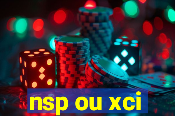 nsp ou xci