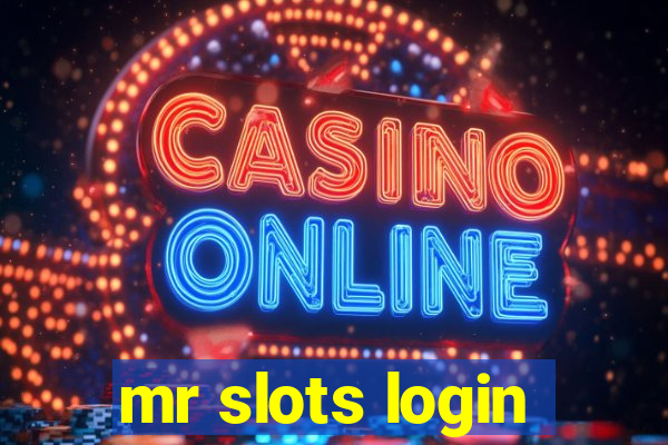 mr slots login