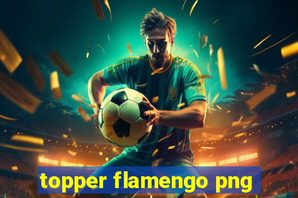 topper flamengo png