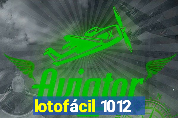 lotofácil 1012