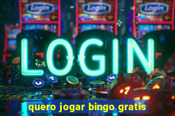 quero jogar bingo gratis