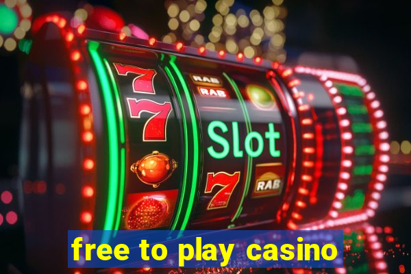 free to play casino