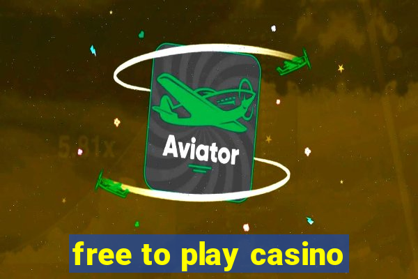 free to play casino