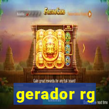 gerador rg