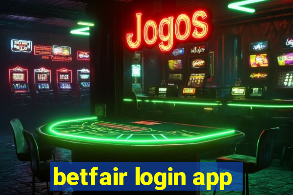 betfair login app