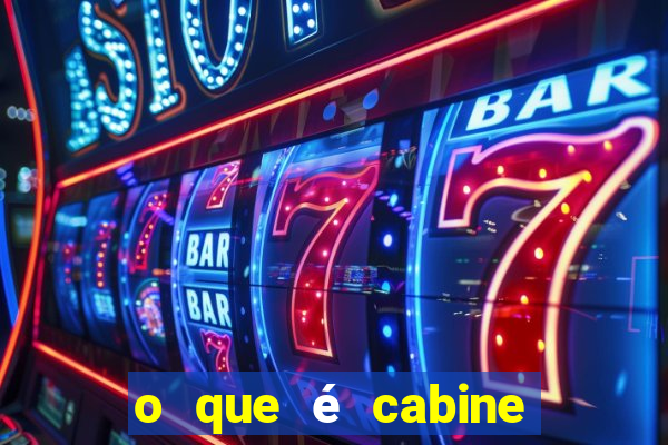 o que é cabine bingo varanda