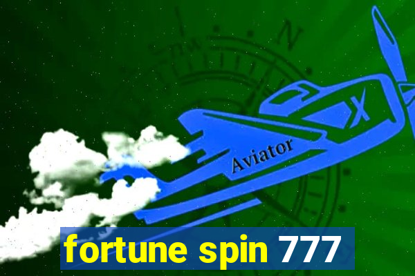 fortune spin 777