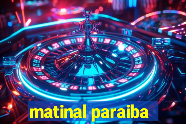 matinal paraiba