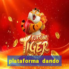 plataforma dando bonus de cadastro