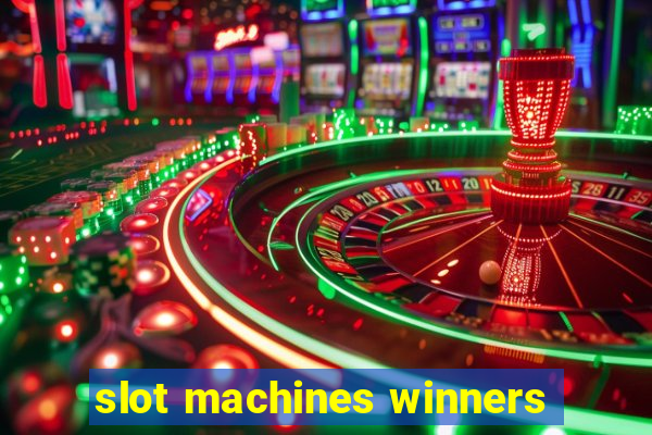 slot machines winners