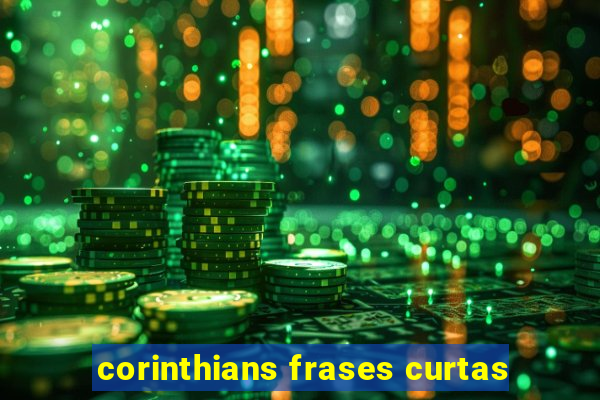 corinthians frases curtas