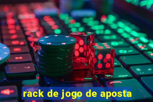 rack de jogo de aposta