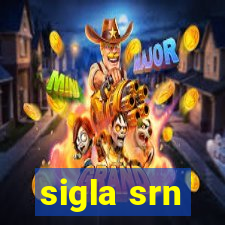 sigla srn