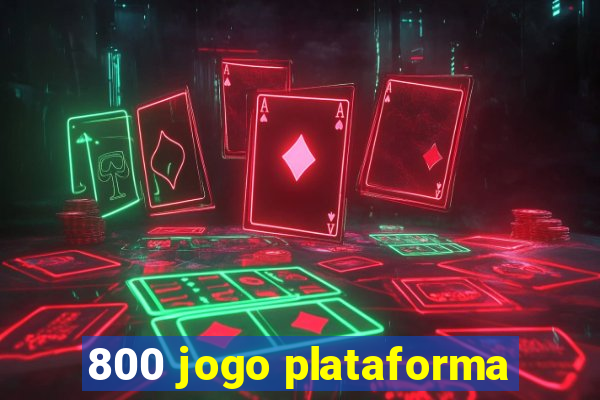 800 jogo plataforma