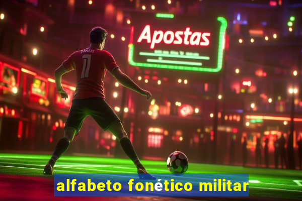 alfabeto fonético militar