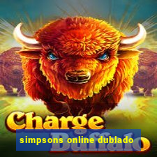 simpsons online dublado