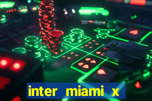 inter miami x cincinnati palpite