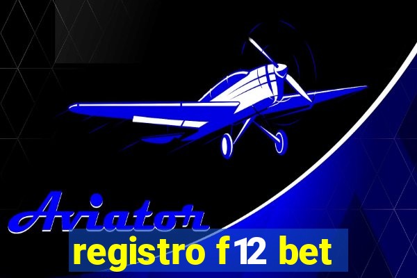 registro f12 bet