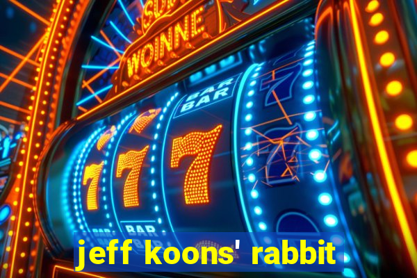 jeff koons' rabbit