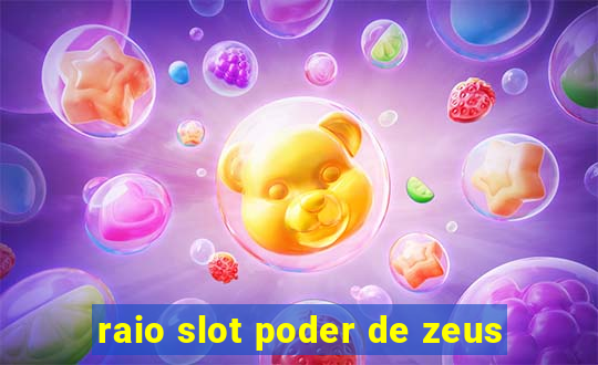 raio slot poder de zeus