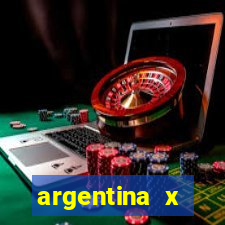 argentina x colombia ao vivo online