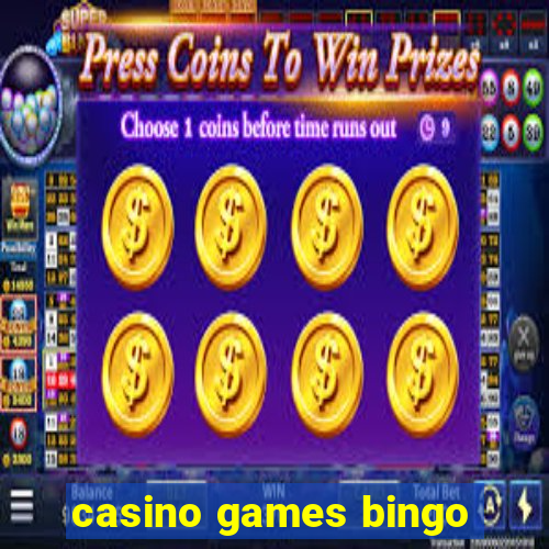 casino games bingo