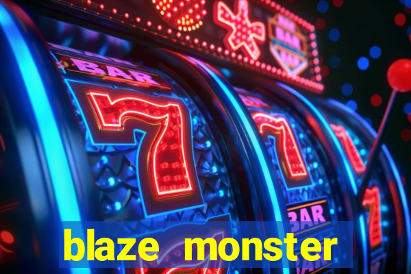 blaze monster machine fonte