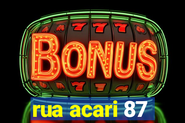 rua acari 87