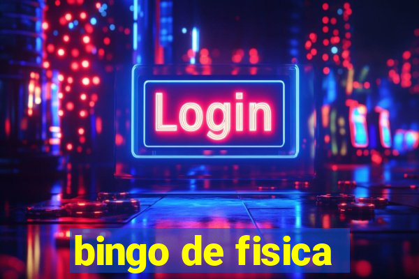 bingo de fisica