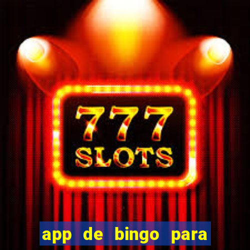 app de bingo para ganar dinero real