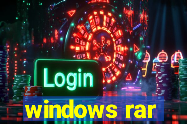 windows rar