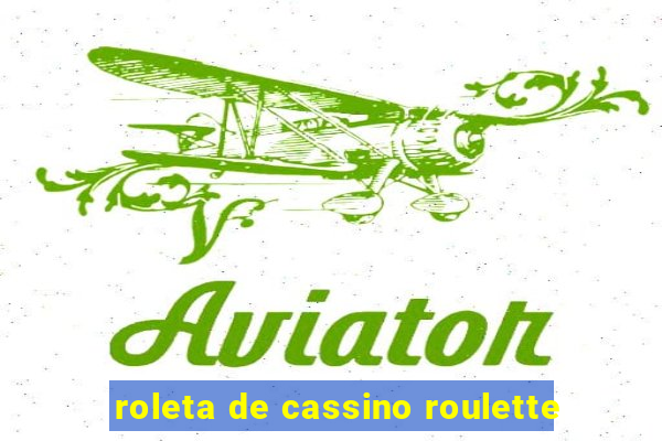 roleta de cassino roulette