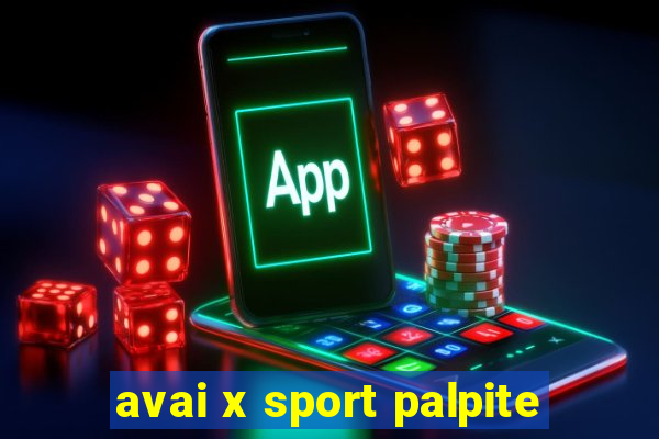 avai x sport palpite