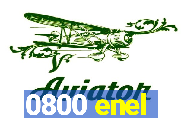 0800 enel