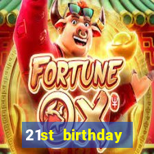 21st birthday casino theme party