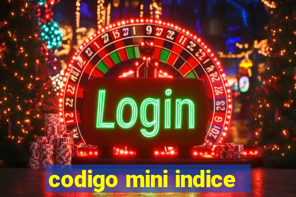 codigo mini indice