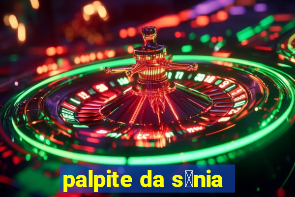 palpite da s么nia