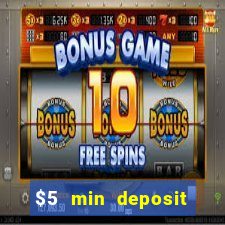 $5 min deposit casino australia