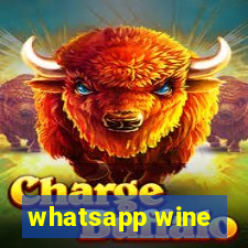 whatsapp wine