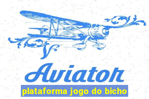 plataforma jogo do bicho