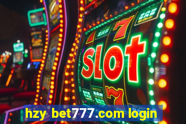 hzy bet777.com login