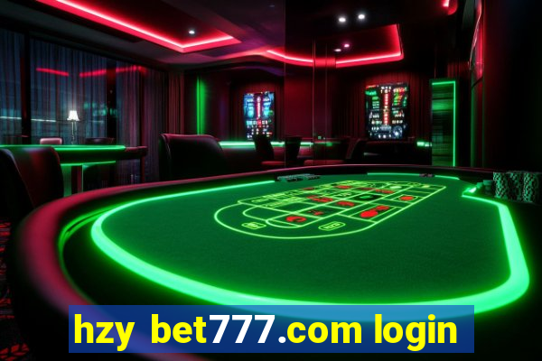 hzy bet777.com login